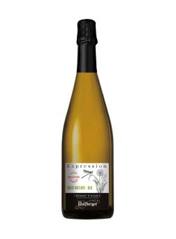 Crémant d'Alsace Expression Brut Nature - Sans Sulfites Ajoutés BIO 75cl